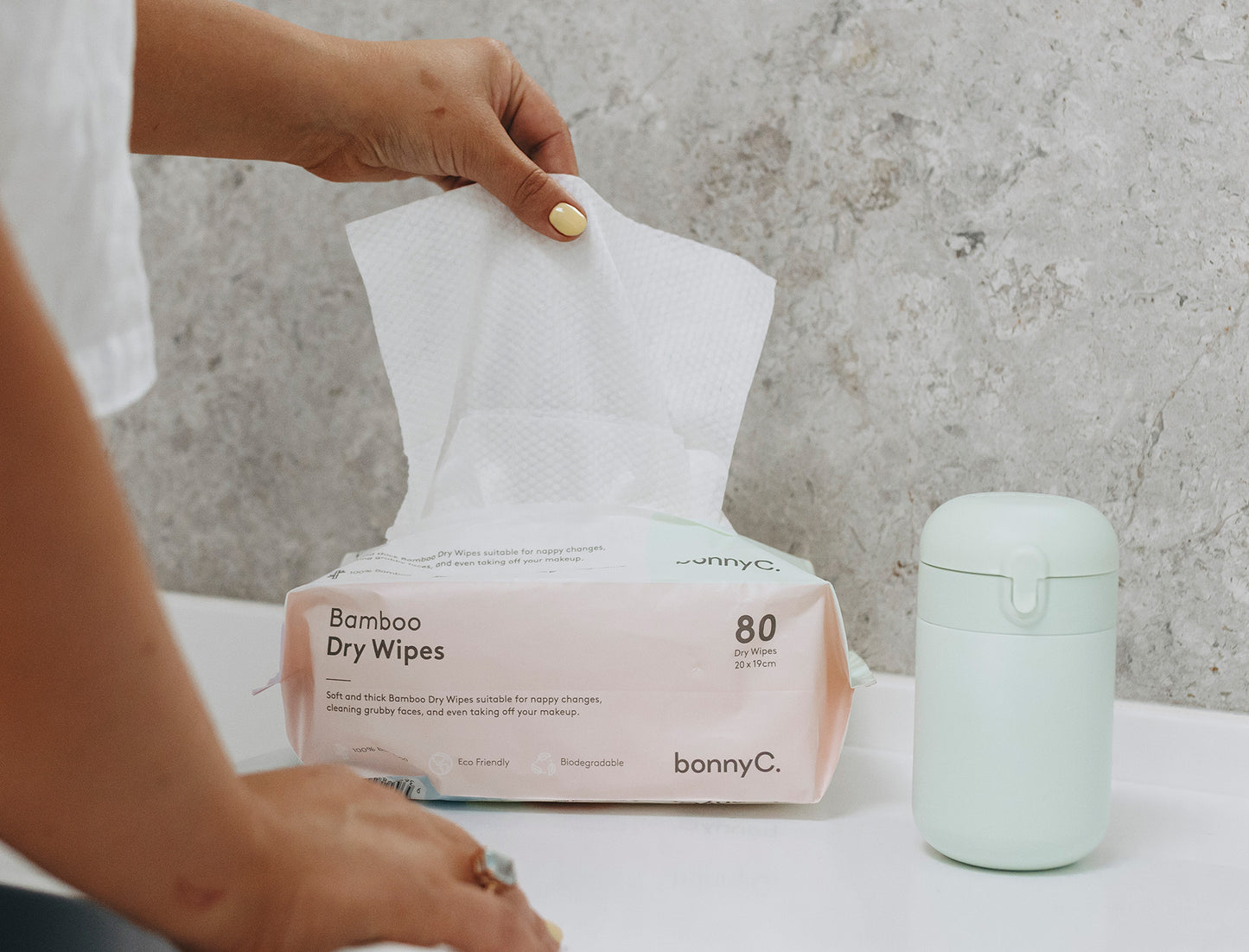 Bamboo Dry Wipes