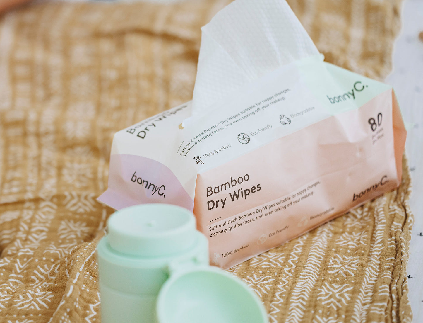 Bamboo Dry Wipes