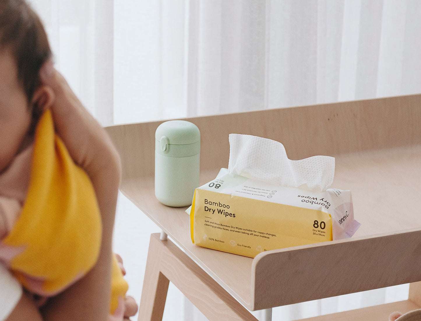 Bamboo Dry Wipes